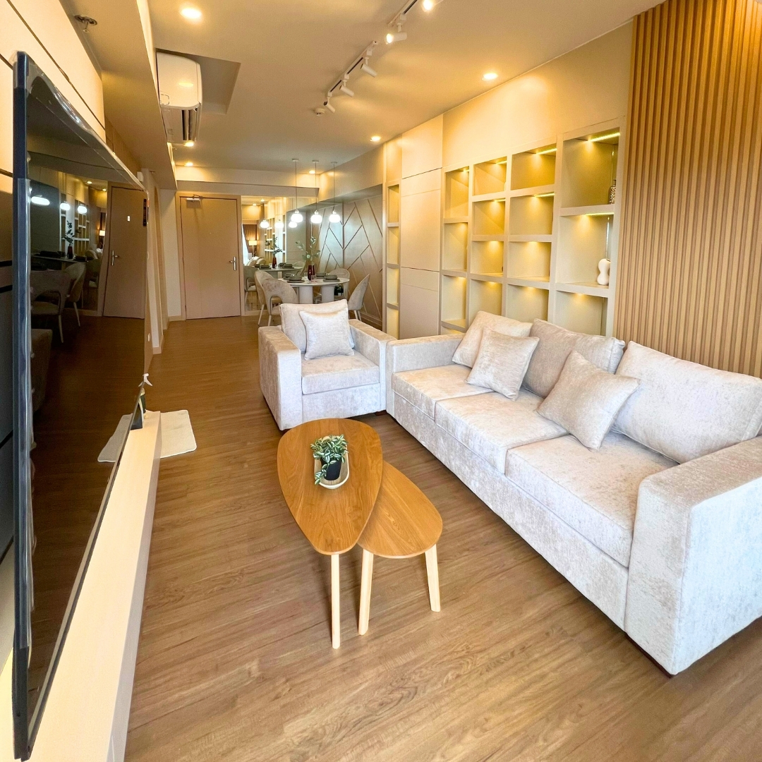 1 Bedroom in Park Triangle Residences at 59 SQM Floor Area, Interior Designed and Fully Furnished, in BGC Taguig City For Lease view 2