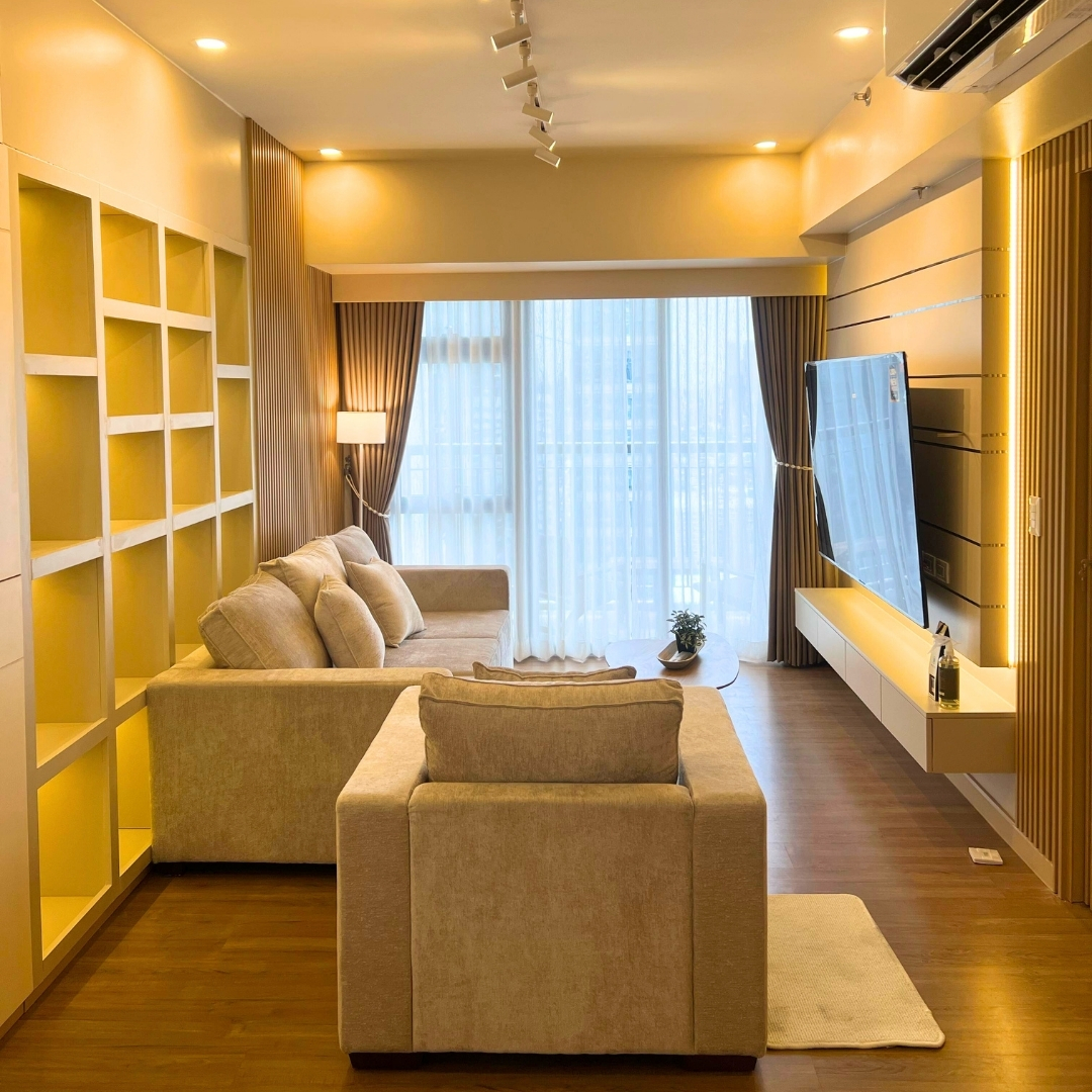 1 Bedroom in Park Triangle Residences at 59 SQM Floor Area, Interior Designed and Fully Furnished, in BGC Taguig City For Lease view 5