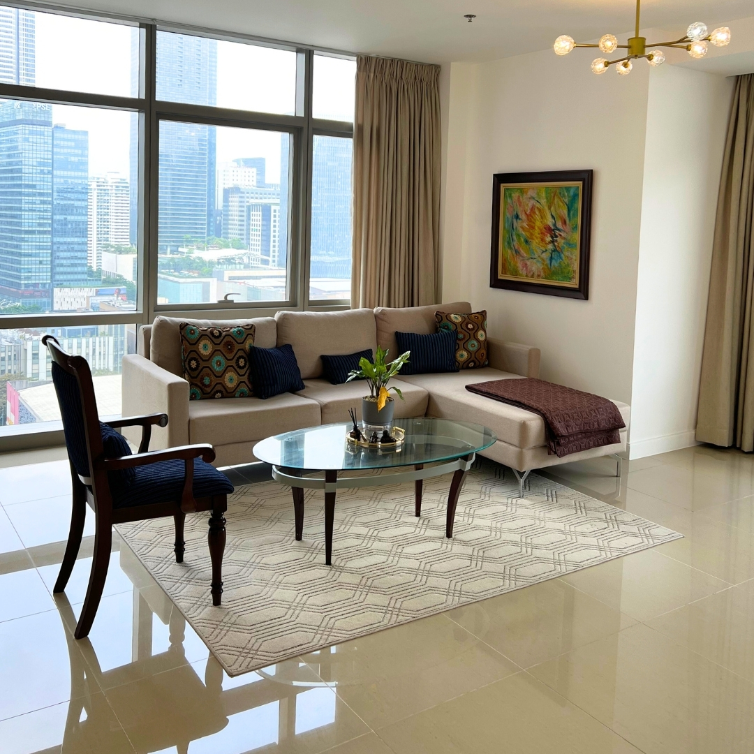 2 Bedroom Unit in West Gallery Place at 125 SQM Floor Area, Semi Furnished, 1 Parking, Facing Terra Park & Manila Bay, BGC Taguig City, FOR LEASE view 3