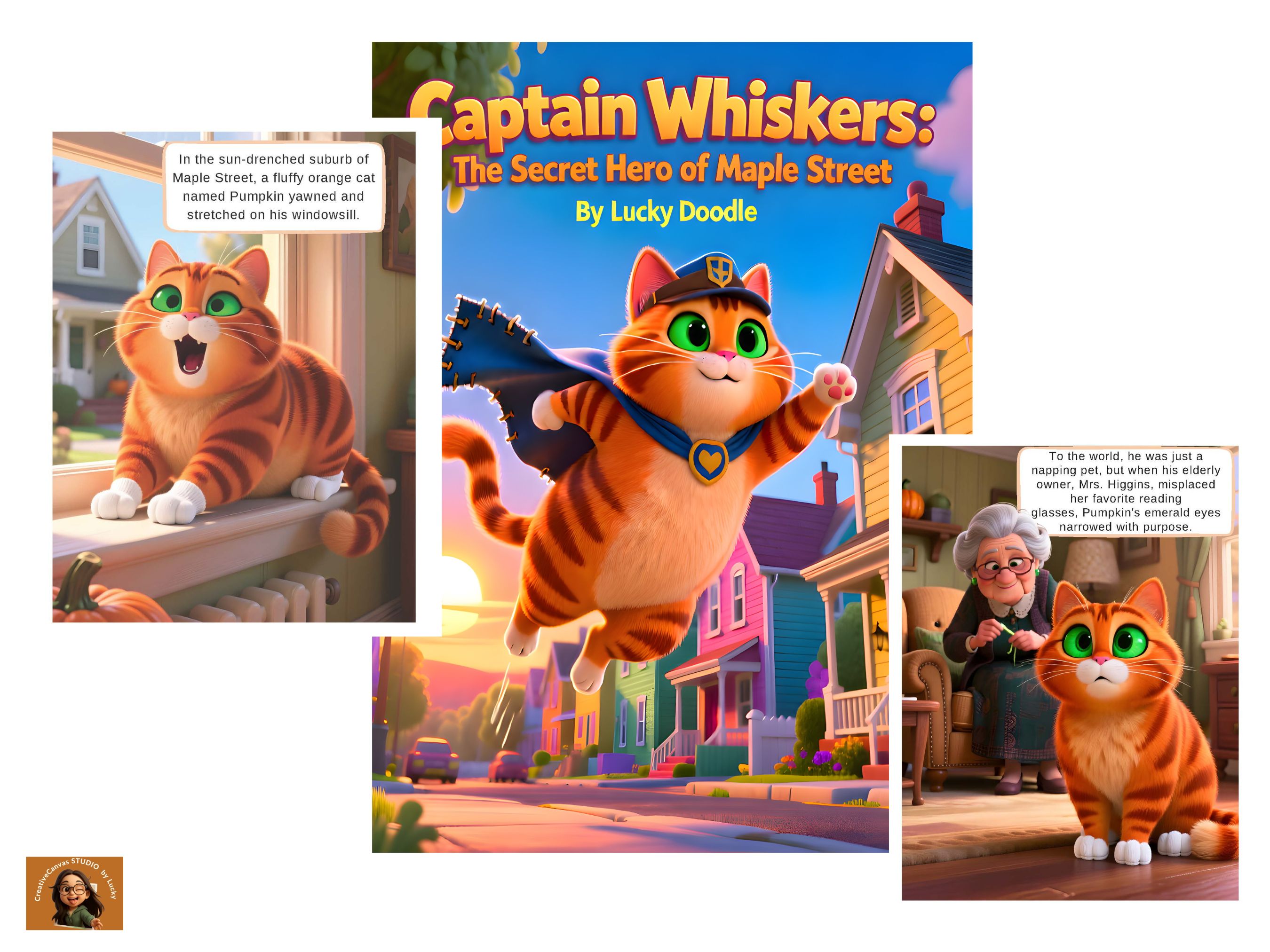 Captain Whiskers-The Secret Hero of Maple Street view 2