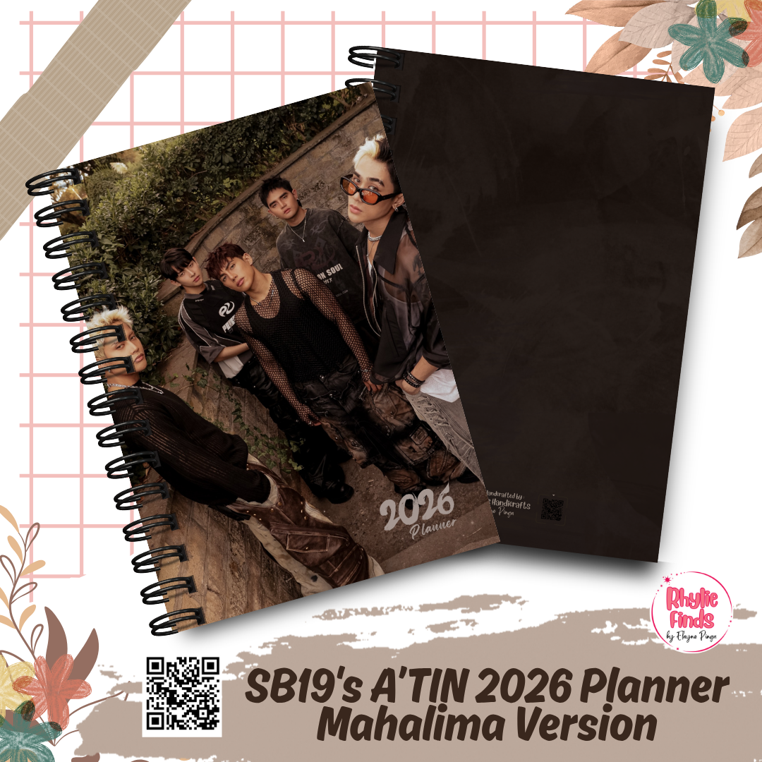 SB19's A'TIN 2026 Planner Light & Dark Versions (Made-to-Order) view 5